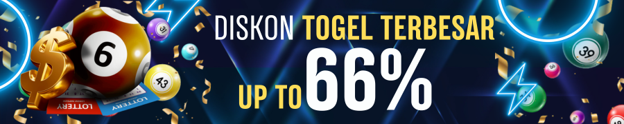 DISCONT TOGEL 60%
